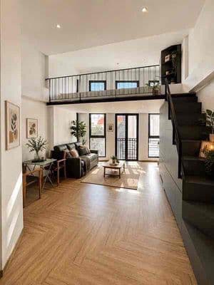 Cho thuê căn hộ dạng gác chính chủ gần đh văn lang cs3