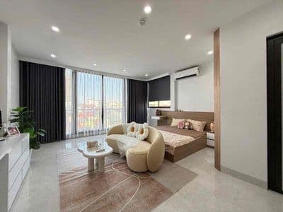 Cho thuê căn hộ rộng cửa sổ trời full nội thất mới 100% tháng 9/2026