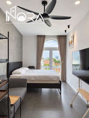 Căn Hộ Studio Ban Công Đầy Đủ Nội Thất Gần Sân Bay Tân Sơn Nhất