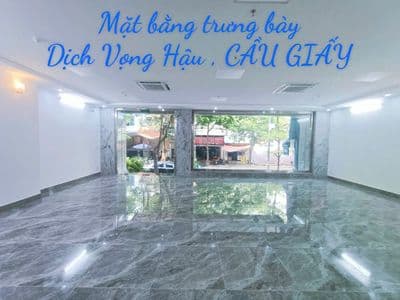 Cho thuê MBKD rộng 100m2 , mt 10m, ô tô tránh nhau, CẦU GIẤY