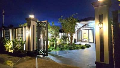Nhà vườn kiên cố tại trung tâm tpbtre oto 7c vivu