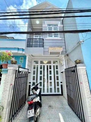 Bán nhà trệt lầu liền kề kdc đại ngân