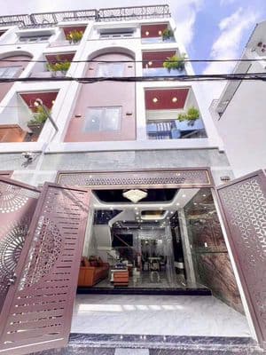 Bán nhà dt 5x13m - 4 tầng - hẻm ô tô nguyễn thị kiểu q12. giá : 6,95