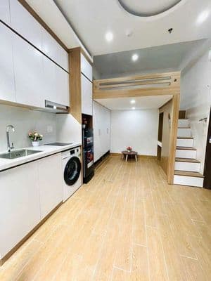 Siêu phẩm CCMN 25m2 Gác xép full đồ, máy giặt, ban công tại Quan Nhân