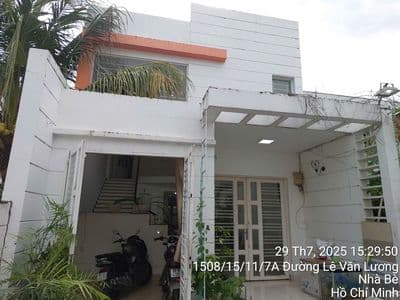 Cho thuê nguyên căn hẻm 1508 Lê Văn Lương 1 trệt, 1 lầu