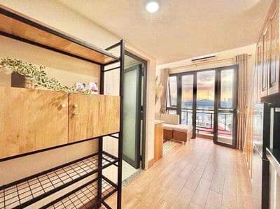 Cho thuê căn hộ dịch vụ full nội thất (ngay công viên lê thị riêng)