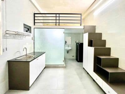 Căn hộ douplex - 1 tầng ở ngay - thành mỹ tân bình - 25m2 - 5,5tr/th