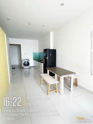 Bán 2PN- 1WC 55m2 full nội thất chỉ 2,05 tỷ tại chung cư D-Vela
