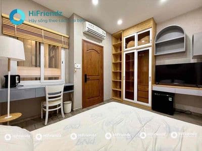 Studio chỉ tính điện nước - phạm văn chiêu - full nội thất