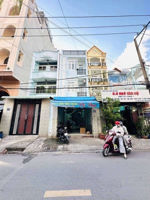 Cho thuê nguyên căn mặt tiền đường nhánh lê đức thọ phường an nhơn gv