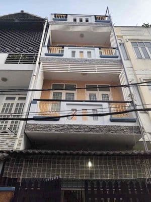 Cho thuê Nhà 4x17m.Xây 3 Lầu có 5 Phòng Ngủ,Đường ô tô Thới An 20.Q12