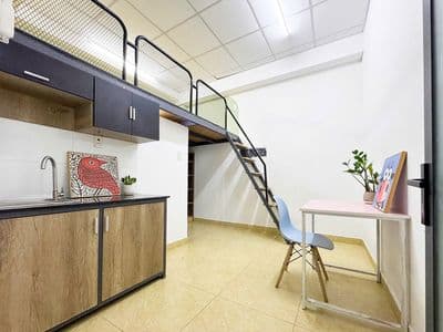 Duplex tại quang trung - đầy đủ tiện nghi bước tới đâu cũng gần