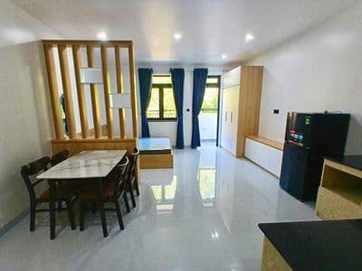 Cho thuê căn hộ studio full nội thất – có ban công