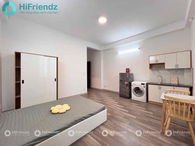 Căn hộ mini Full nội thất cửa sổ gần Sư Phạm KHTN cầu Nguyễn Van Cừ