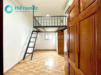 Cho thuê phòng cửa sổ trời thang máy full nội thất tủ lạnh , máy lạnh