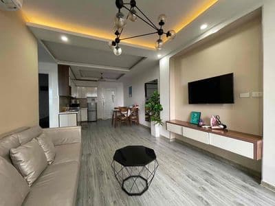 Cho Thuê Chung Cư Mường Thanh Sát Biển 2 phòng ngủ view biển