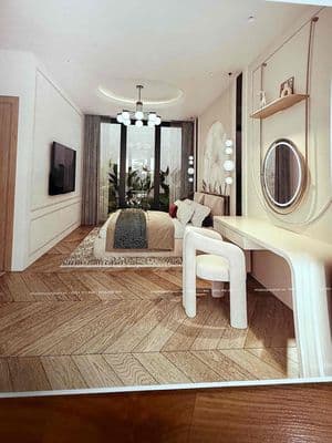 Cho thuê villa sát sông , mới xây, khu nam việt Á