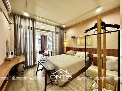 Penthouse 1PN balcony cửa sổ trời 45m2 gần công viên Lê Văn Tám