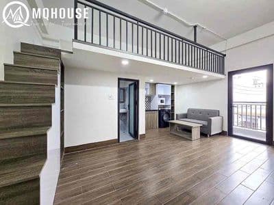 Cho thuê căn hộ duplex ban công mới - ngay đầm sen - giá tốt t9/2026