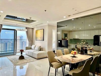 Bán căn góc 108.7m2, 3PN, 3WC, Landmark 4, Vinhomes Central Park