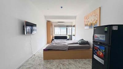 Cho thuê căn hộ studio balcony full tiện nghi ngay bến thành chỉ từ 6t