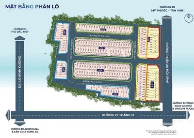 Bán đất thổ cư sổ hồng Thuận An Hòa