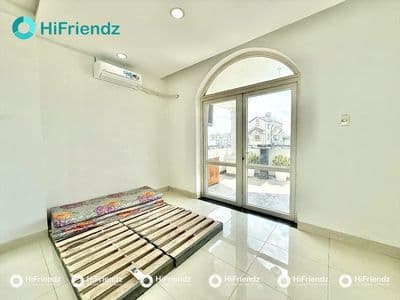 2pn ban công rộng ngay chợ thạch đà full nội thất