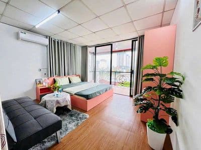 Căn hộ 1PN_BANCONG_50m2_FULL NỘI THẤT_ Gần cầu Khánh Hội