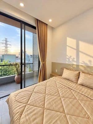 Cho thuê căn hộ 1 phòng ngủ đầy đủ nội thất – khuê mỹ