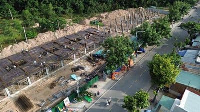 Nhà hai mặt tiền kinh doanh ngay trung tâm thành phố mới bình dương