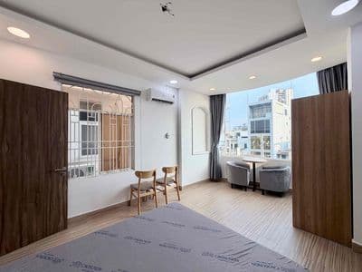 Căn Hộ 1Ph Ngủ Full NT - Cửa Sổ - Ban Công - Máy Giặt Riêng