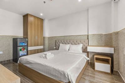 Cho thuê căn hộ studio Sơn Trà, gần biển, hồ bơi
