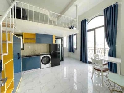 Duplex mới full nội thất ban công riêng ngay dương thị mười - tô ký