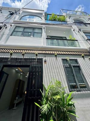 6 7m, Bán nhà mới 4 Tầng, 4PN Ngay Phan Văn Trị, P7 Gò Vấp, 5 tỷ hơn