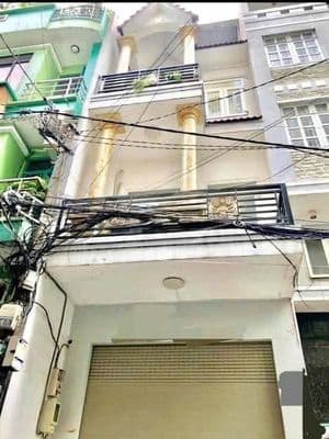 Cho Thuê Nhà hẻm 6m - 243/ Tô Hiến Thành, Q10, 4Tầng, 3PN, 4WC