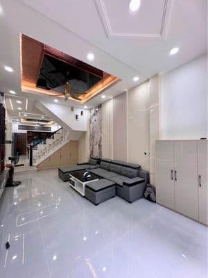 Nhà 3 tầng Nguyễn Văn Khối, P. Thông Tây Hội, full nội thất, 8 tỷ