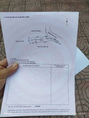 Bán nhà mặt tiền hẻm nhựa Phường Phú Hòa, Thủ Dầu Một