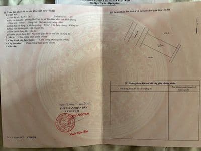 Bán đất 300m2 Phú Tân, Thủ Dầu Một, Bình Dương - 5.7 tỷ
