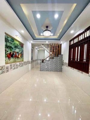 nhà lầu trệt TÂN BÌNH, DĨ AN,Kế đường Nguyễn Thị Tươi,sân xe hơi
