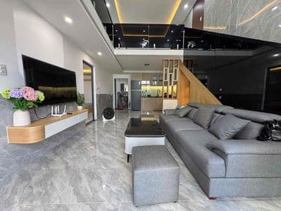 Cho thuê nhà kiệt 171 Tôn Đản, full nội thất. Nhà có 4pn, 3wc Giá 10t
