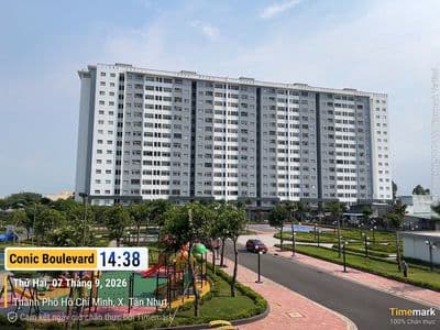 Cho thuê lâu dài CH 2PN 85m2 Block A view công viên tầng 1 giá 6tr/th