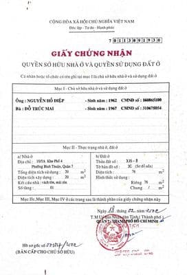 Nhà Q7 4x19, 1 lửng, Giá 4,750 tỷ. Sổ Hồng