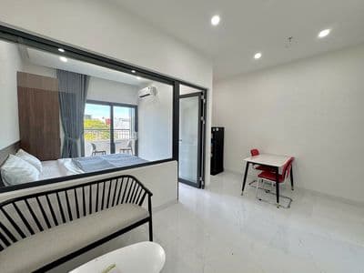 1pn nguyễn thần hiến - view biển & núi - ban công - full nội thất