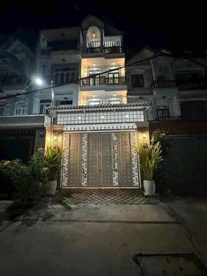 Nhà nguyên căn 3 tầng hẻm xe hơi