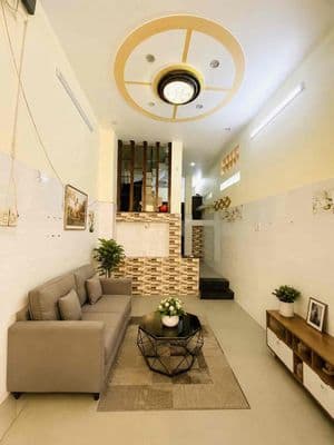 Bán nhà 3 tầng 4pn 59m2 – hẻm rộng 4.2m - tân hòa đông q6