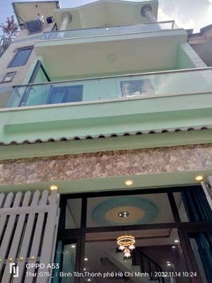 Nhà 3tấm 4pn 3wc có sẵn máy lạnh nội thất mới đẹp hẻm xe hơi