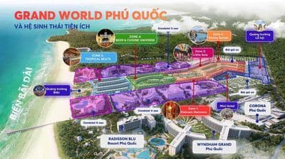 Chính chủ cần cho thuê căn shophouse Grand World kế bên Bún Chả
