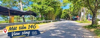 145m² mặt tiền view sông 14g – túy loan - hoà phong chỉ 2tyx mầm no
