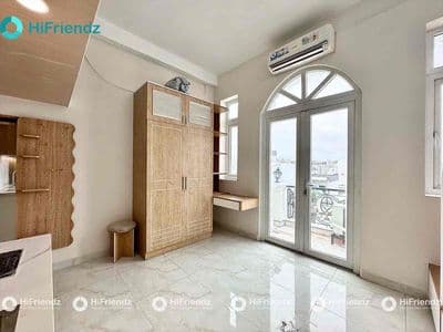 Chdv mới full nội thất bancol thoáng mát ngay ung văn khiêm 5tr499