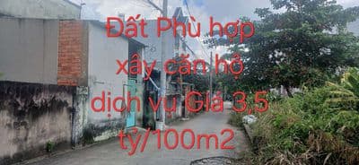 Đất 100m2 hẻm 340 đường Long Phước Quận 9.